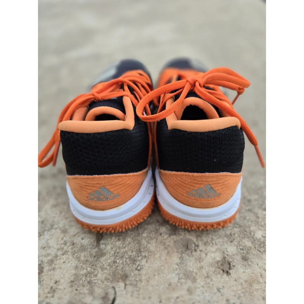 Adidas Men's Size 10 Black Orange White Mens Running Shoes Model G27686 Athetic